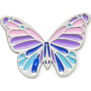 Crocs™ Jibbitz Multi Purple Butterfly Multi