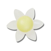 Crocs™ Jibbitz Iridescent Flower With Yellow 