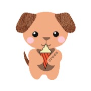 Crocs™ Jibbitz Cutie Ice Cream Puppy 