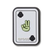 Crocs™ Jibbitz Peace Club Card 