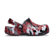 Crocs™ Classic Camo Clog Kid's 207593 Black/Red