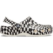 Crocs™ Classic Warped Checker Clog Kid's White/Black