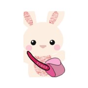 Crocs™ Jibbitz Cutie Bunny with Satchel 