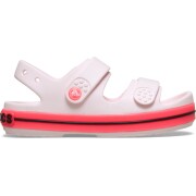 Crocs™ Crocband Cruiser Neon Band Sandal Kids' Bubble Ice/Pink Blast