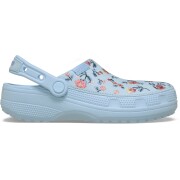 Crocs™ Classic Crafted Floral Clog Blue Frost
