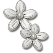 Crocs™ Jibbitz Silver Double Flower Cluster 