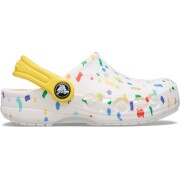 Crocs™ Baya Tie Dye Graphic Clog Kid's White/Multi