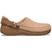 Crocs™ Classic Crafted Vegan Suede Clog Milk Chocolate