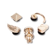 Crocs™ Jibbitz Elevated Gold Gurl 5 Pack 