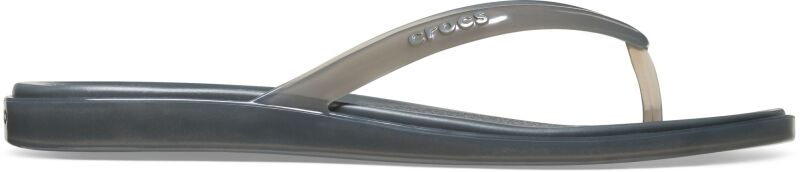 Crocs™ Miami Jelly Round Toe Flip Women's Carbon Jelly
