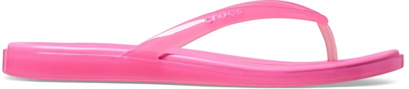 Crocs™ Miami Jelly Round Toe Flip Women's Pink Lemonade Jelly