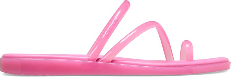 Crocs™ Miami Jelly Toe Loop Sandal Women's Pink Lemonade Jelly